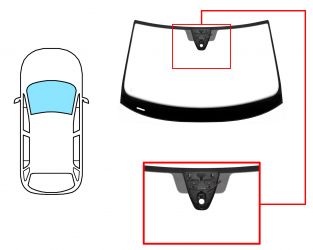 PARABRISAS SEAT TARRACO 2018-> DELANTERO / VERDE / ACUSTICO / CON BASE ESPEJO / CON SENSOR / CON SOPORTE CAMARA / MOLDURAS PREMONTADAS